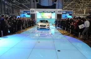 Volvo Car Switzerland AG: "Creativity Award 2011" accordée au stand Volvo au Salon de l'Automobile de Genève