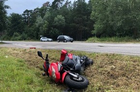 Polizeidirektion Landau: POL-PDLD: Bellheim - Rollerfahrer nach Verkehrsunfall schwer verletzt