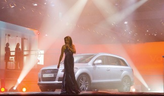 Audi AG: Nach der Weltpremiere in Frankfurt: Carla Vallet singt in Japan und China