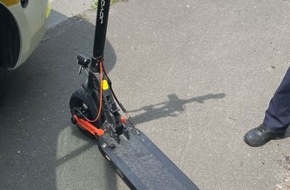 Kreispolizeibehörde Märkischer Kreis: POL-MK: Diebe stehlen E-Scooter eines verunfallten Mannes