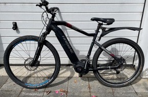 Polizeipr&auml;sidium S&uuml;dhessen: POL-DA: Gernsheim: Polizei sucht rechtm&auml;&szlig;ige Eigent&uuml;mer zweier E-Bikes