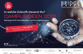 Universität Bremen: StartUps aufgepasst: Wettbewerb CAMPUSiDEEN 2021 startet