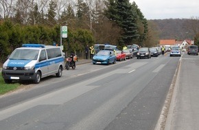 Polizeidirektion Göttingen: POL-GOE: Großangelegte Verkehrskontrolle in der Polizeidirektion Göttingen / Einsatzleitung zieht Bilanz
