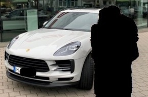 Polizeidirektion Hannover: POL-H: S&uuml;dstadt: Porsche aus Tiefgarage gestohlen - Polizei sucht Zeugen