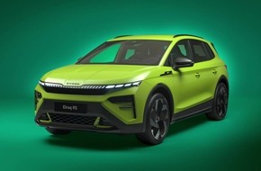 Der neue Škoda Elroq RS: die sportlichste Version des elektrischen Škoda Kompakt-SUV