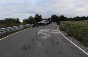 Polizeidirektion Wittlich: POL-PDWIL: Verkehrsunfall mit schwer verletztem Motorradfahrer