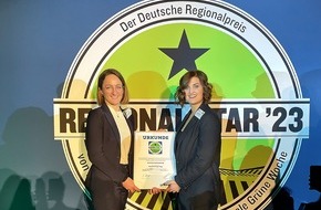 Kaufland: Top-Platzierung für nachhaltiges Regionalkonzept von Kaufland beim "Regional Star 2023"