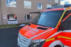 Feuerwehr und Rettungsdienst Bonn: FW-BN: Feuer in einem Pflegeheim - Neun Personen verletzt