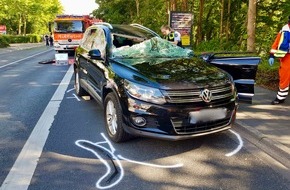 Feuerwehr Bergisch Gladbach: FW-GL: Schwerer Verkehrsunfall im Stadtteil Bensberg von Bergisch Gladbach fordert vier Verletzte