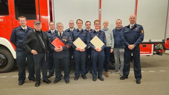 Feuerwehr Iserlohn: FW-MK: Jahresdienstbesprechung der Löschgruppe Sümmern 2025