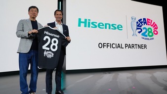 Hisense Gorenje Germany GmbH: Hisense verl&auml;ngert UEFA-Partnerschaft und pr&auml;sentiert die KI-Zukunft des Smart Home