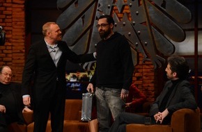 ProSieben: Starke 13,3 Prozent sehen Stefan Raabs politische ProSieben-Talkshow / Rapper Sido knackt die "Absolute Mehrheit" (BILD)