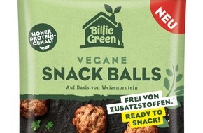 The Plantly Butchers GmbH & Co. KG: Billie Green Vegane Snack Balls: kleine Frikadellen, gro&szlig;er Genuss