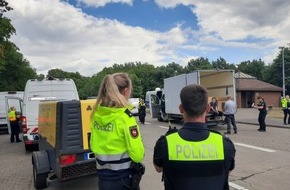 Polizeiinspektion Cuxhaven: POL-CUX: Kleintransporterkontrolle auf der BAB deckt diverse Straftaten und andere Verstöße auf (Lichtbild in der Anlage)