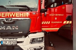 Feuerwehr Detmold: FW-DT: Wohnungsbrand in der Berliner Allee