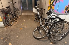 Polizeiinspektion Verden / Osterholz: POL-VER: +Eigent&uuml;mer zu Fahrr&auml;dern gesucht+