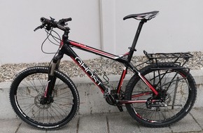 Polizeipräsidium Freiburg: POL-FR: Sichergestelltes Fahrrad - Eigentümer gesucht