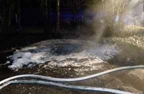 Polizei Minden-Lübbecke: POL-MI: Toilettenhaus fängt Feuer