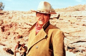 TELE 5: 100. Geburtstag von John Wayne: Sein Tiger kuschelt mit Gottschalk und Tele 5 zeigt drei seiner besten Pferde-Opern