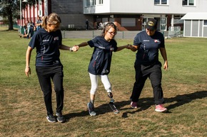 &quot;Talent days&quot; in Leverkusen bringen Kinder und Jugendliche mit Prothesen zum Sport