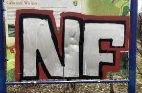 Polizeiinspektion Nienburg / Schaumburg: POL-NI: Durchsuchungen im Landkreis Nienburg: Zwei Tatverd&auml;chtige wegen Graffiti-Serie und weiterer Straftaten