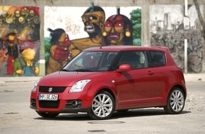 SUZUKI Deutschland GmbH: Der neue Suzuki Swift Sport: 125 PS pures Fahrvergnügen / Neuer Super-Mini von Suzuki ist ab Januar 2007 für 17.500 Euro erhältlich