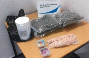 Bundespolizeiinspektion Bad Bentheim: BPOL-BadBentheim: "Franz-Ludwig" erschnüffelt Drogen im Wert von rund 15.000 Euro