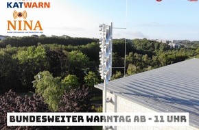 Feuerwehr Velbert: FW-Velbert: Im Kreis Mettmann heulen die Sirenen