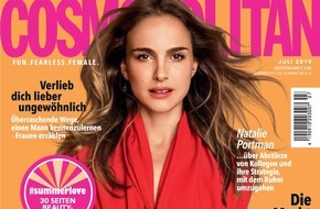 Bauer Media Group, Cosmopolitan: Natalie Portman in COSMOPOLITAN: "Ich finde es total faszinierend, wie Menschen es schaffen, permanent in der Öffentlichkeit zu stehen."