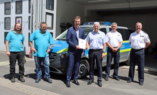 Polizeipräsidium Nordhessen - Kassel: POL-KS: Polizeipräsidium Nordhessen und Baunataler Diakonie Kassel e.V. vereinbaren Kooperation zur Innenreinigung von Polizeifahrzeugen