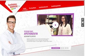 ABDA Bundesvgg. Dt. Apothekerverbände: ABDA startet Nachwuchs-Webseite apotheken-karriere.de