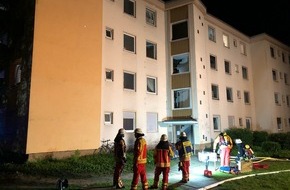 Polizei Minden-Lübbecke: POL-MI: Brand in einem Mehrfamilienhaus in 32427 Minden, OT Bärenkämpen, Sieben Bauern 22a