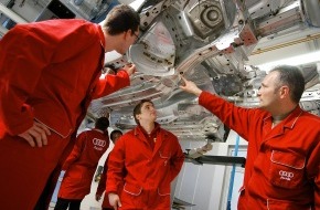 Audi AG: Audi Service Training Center in Ingolstadt geht in Betrieb