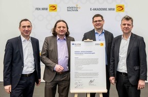 BG ETEM - Berufsgenossenschaft Energie Textil Elektro Medienerzeugnisse: Arbeitssicherheit wird in E-Handwerken groß geschrieben - ZVEH und BG ETEM unterzeichnen Branchenvereinbarung