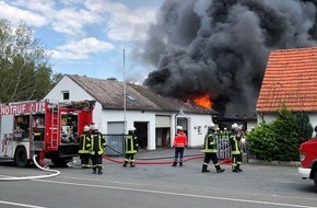 Polizei Minden-Lübbecke: POL-MI: Brand in Stemwede-Oppenwehe