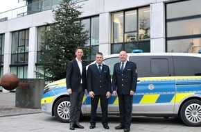 Kreispolizeibehörde Siegen-Wittgenstein: POL-SI: Foto im Anhang: Andreas Hartmann ist neuer Leiter der Polizeiwache Siegen - #polsiwi