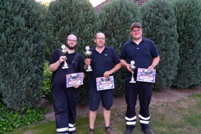 FW Flotwedel: Feuerwehr Winsen (Aller) siegt bei Spaßmarsch der Ortsfeuerwehr Wiedenrode
