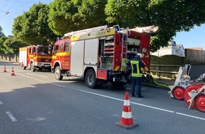 Feuerwehr Hattingen: FW-EN: Brand in Restaurantküche