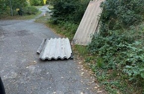 Polizeidirektion Ratzeburg: POL-RZ: Illegale M&uuml;llablagerung - Hinweise erbeten!