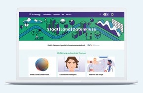 Stifterverband für die Deutsche Wissenschaft: KI-Campus stärkt Datenkompetenzen mit neuem Online-Kurs "Stadt | Land | DatenFluss"