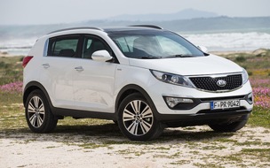 Kia Deutschland GmbH: 100.000 Kilometer - 0 Mängel: Kia Sportage stellt im Dauertest neuen Zuverlässigkeits-Rekord auf