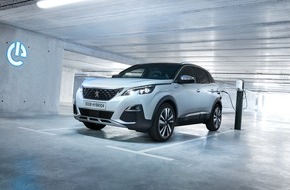 Peugeot Deutschland GmbH: Der neue PEUGEOT 3008 GT HYBRID4: Spitzenklasse bei den CO2-Emissionswerten für Plug-In Hybride