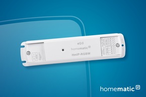 Der Homematic IP LED Controller – RGBW macht das Licht zum Highlight in jedem Zuhause