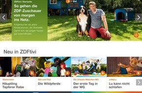 ZDF: Die neue ZDFtivi-App: Relaunch des Online-Angebots für Kinder und Jugendliche - kostenlos und werbefrei (FOTO)