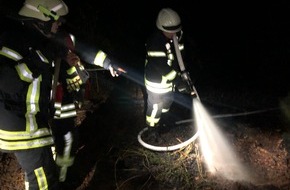 Freiwillige Feuerwehr der Stadt Goch: FF Goch: Waldbrand am Gocher Berg