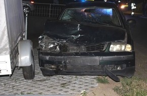Polizei Minden-Lübbecke: POL-MI: Alkoholisierter Autofahrer kommt von Straße ab