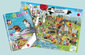 Wort & Bild Verlagsgruppe - Unternehmensmeldungen: Mit Spaß die Welt verstehen: medizini zeigt Kindern, wie Sonne, Wind und Wasser unsere Zukunft prägen