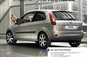 Ford-Werke GmbH: Die erste "Flatrate" in der Automobilindustrie kommt von Ford
