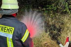 Feuerwehr Flotwedel: FW Flotwedel: Erneuter Flächenbrand ruft die Feuerwehr Eicklingen auf den Plan