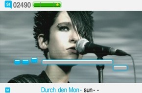 Sony Computer Entertainment Switzerland: Mit Sony PlayStation SingStar und TokioHotel deutsche Hits playbäcken